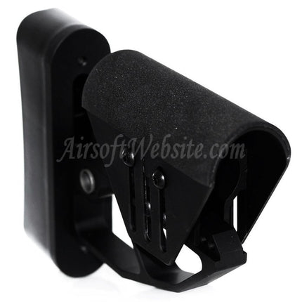 Airsoft Website Light Weight Adjustable Stock For M4 M16 Series AEG Rifles Black