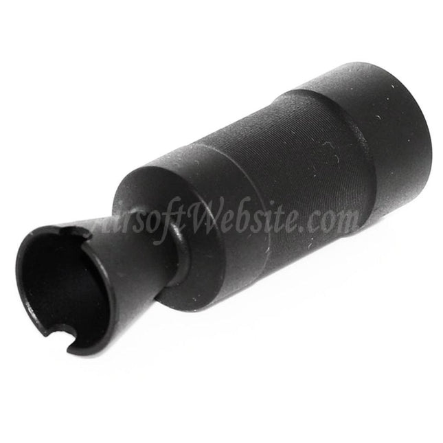 APS AK74U Muzzle Flash Hider For -14mm CCW Counter-Clockwise Thread Barrel Rifles Airsoft Black