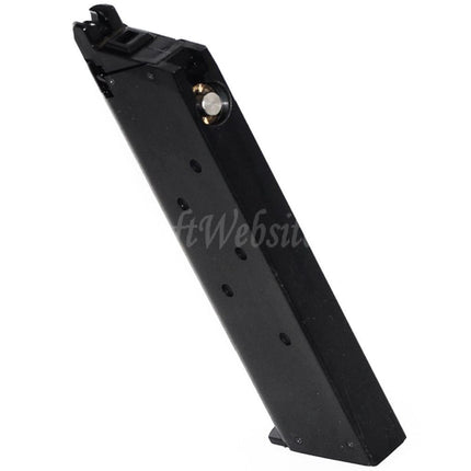 Army Armament 28rd Gas Magazine For Kimber Warrior R27 R28 DOUBLE BELL E&C Tokyo Marui 1911 Series GBB Pistols Airsoft Black