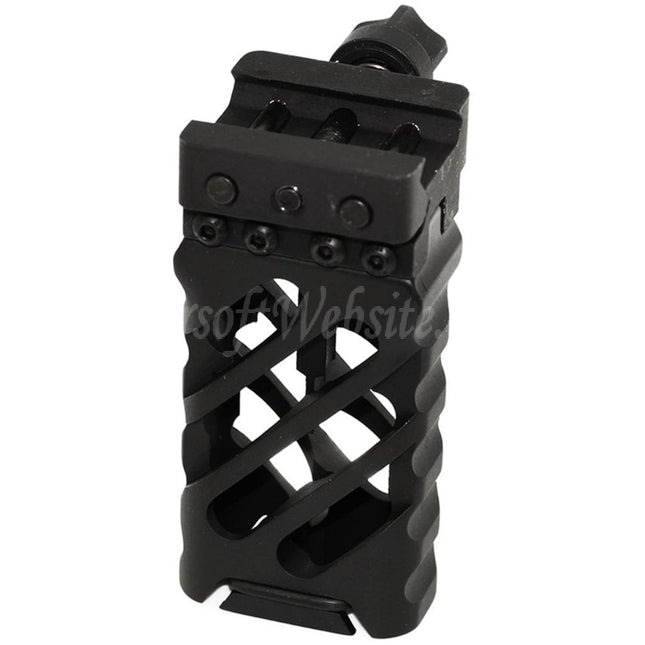 5KU Quick Detach QD Ultralight Vertical Grip Suitable For 20mm Picatinny Rail Black