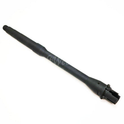 5KU 290mm 11.5" Aluminium Outer Barrel Carbine Length -14mm CCW Counter-Clockwise Thread For M4 M16 Series AEG Rifles Airsoft Black