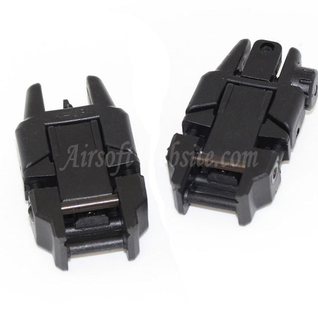 APS Rhino Fiber Optic Front Rear Sight Set For Mil-STD 1913 Picatinny Rail