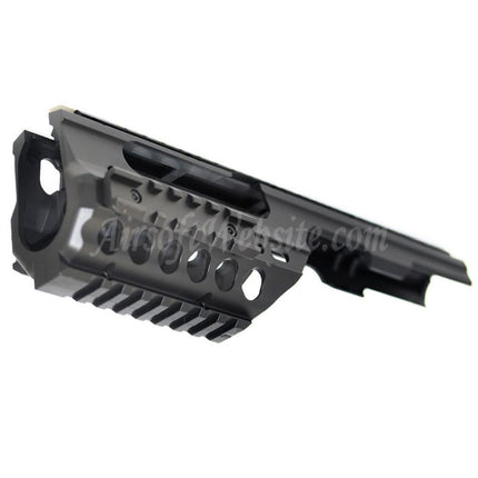 Airsoft Website Light Weight 250mm Handguard Rail System For Tokyo Marui MP5K / MP5K PDW Rifles Black
