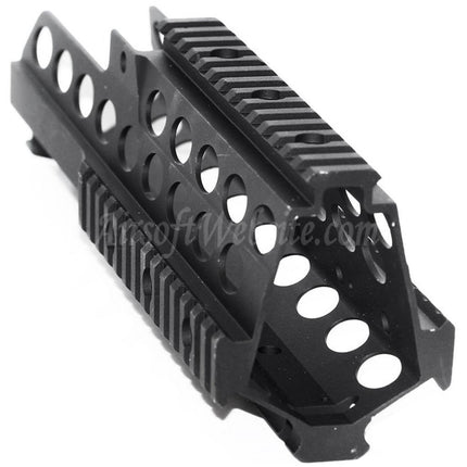 Airsoft Website 272mm CNC Aluminum G36K RAS Handguard Rail System For Tokyo Marui Jing Gong JG CYMA Umarex G36 Series AEG Rifles Black