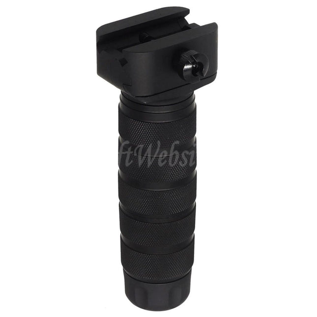 Airsoft Website Aluminium Troy Style Modular Combat Vertical Grip For 20mm Picatinny Rail Black