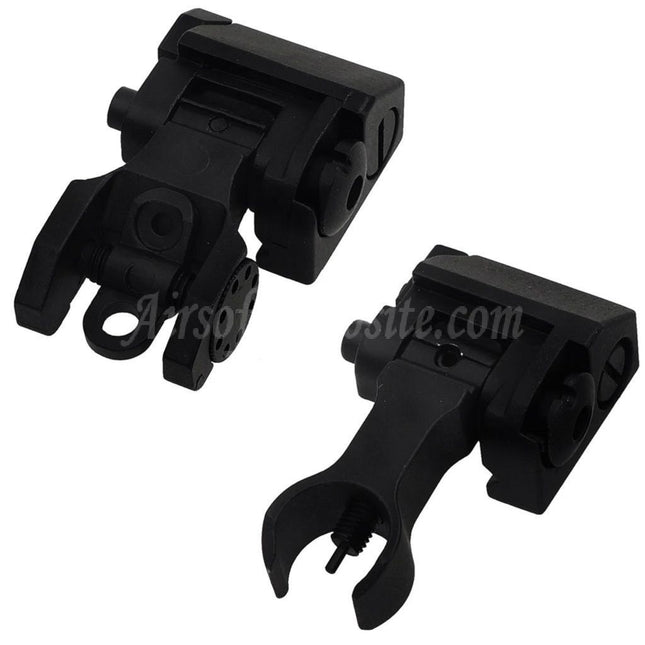 Airsoft Website Metal Battle Front Rear Sight For 20mm Picatinny Rail Rifles