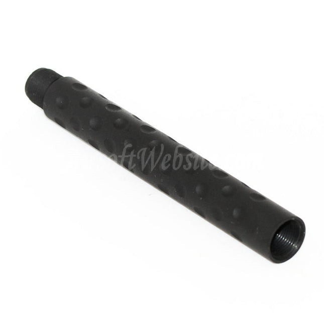 5KU Aluminium PDW Style Extension Outer Barrel -14mm CCW Counter-Clockwise Thread Black
