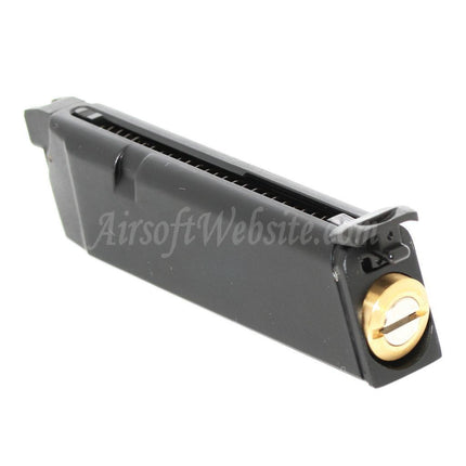 APS 23rd Dual Power Co2 Magazine For G17 G18C ACP601 ACP606 A-CAP Z1-CAP Black Hornet Dragonfly Scorpion SHARK Spyder X1-CAP / Tokyo Marui / WE / Armorer Works GBB Pistols Airsoft Black