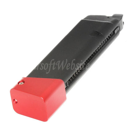 DOUBLE BELL 24rd Co2 Magazine For G17 G18C G-Series GBB Pistols Airsoft Black/Red