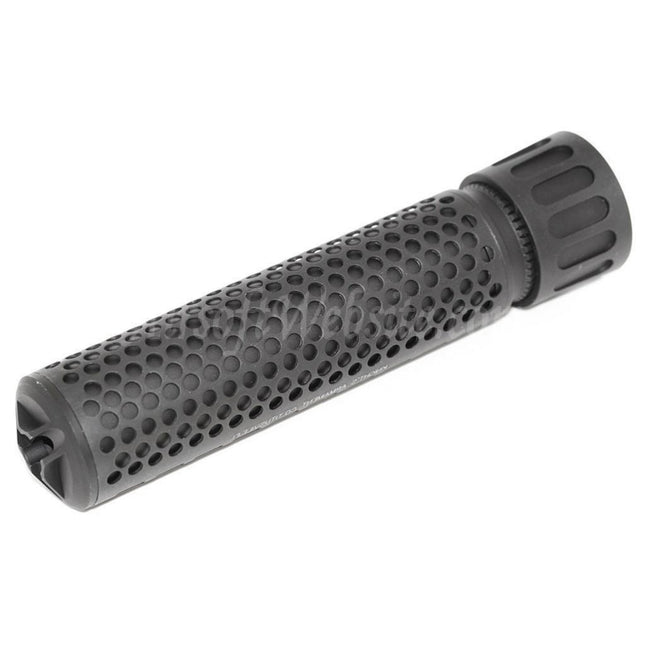 5KU 179mm 7" Inches KAC Style QDC/CQB Suppressor Silencer with Flash Hider For -14mm CCW Counter-Clockwise Thread Barrel Rifles Airsoft