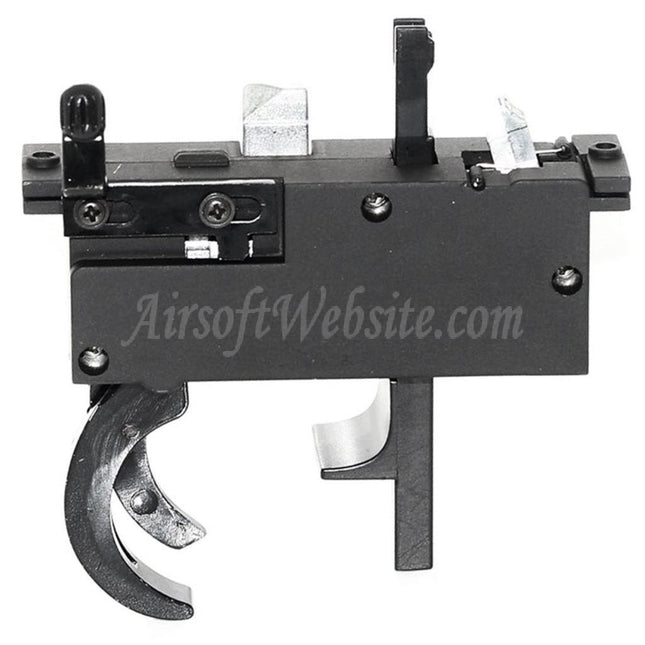 E&C Metal Trigger Assembly For L96 Type WELL MB01 / SD96 / UTG Type 96 Shadow Ops / Bravo / Double Eagle / Maruzen Sniper Rifles Airsoft