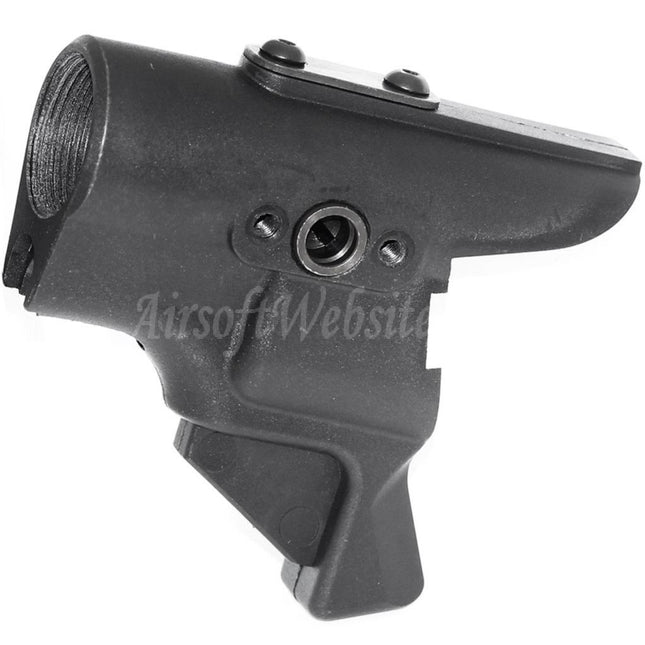 PPS M870 Shotgun Stock Adaptor Type B To Use M4 Series Rifles Stock Airsoft Black