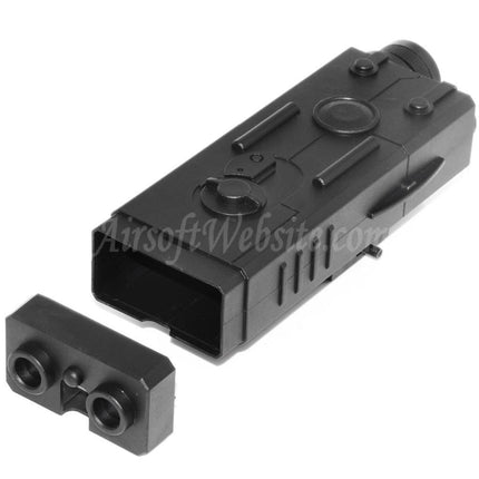 Golden Eagle QD 20mm Standard Rail Mount PEQ Style Battery Case Box Black