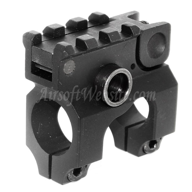 Airsoft Website Vltor Style Flip Up Front Sight With 20mm Rail For M4 M16 AEG Rifles