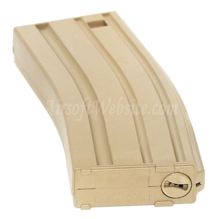 Airsoft Website 140rd Econ Plastic Mid-Cap Magazine For M4 M16 Series AEG Rifles