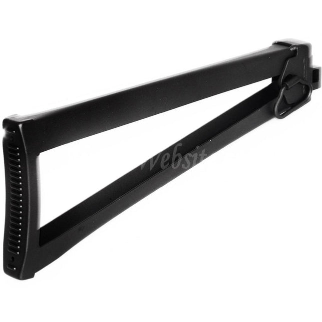 CYMA Metal Stock with Sling Swivel For PP-19 Bizon Series AEG Rifles Airsoft Black