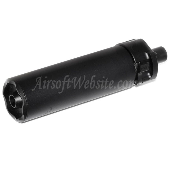 5KU 133mm SOCOM46 Mini Suppressor Silencer with Flash Hider For +12mm CW Clockwise Thread Barrel Rifles Airsoft