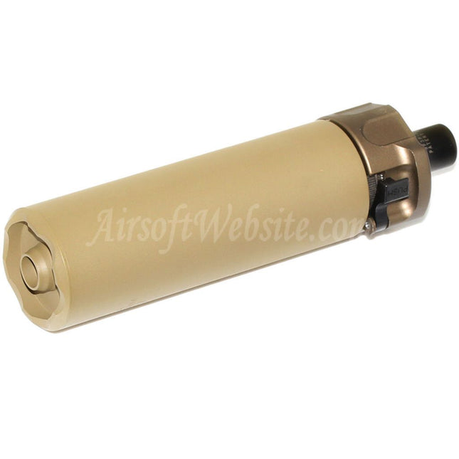 5KU 133mm SOCOM46 Mini Suppressor Silencer with Flash Hider For +12mm CW Clockwise Thread Barrel Rifles Airsoft