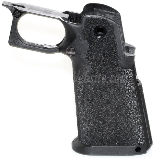 Armorer Works AW HX #1 Stippled Pistol Grip For EMG AW WE Tokyo Marui Hi-Capa Series GBB Pistols Airsoft Black