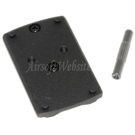 Armorer Works AW Custom HX Micro Dot Sight Mount For AW / WE Gen 2 Hi-Capa Series GBB Pistols Airsoft Black