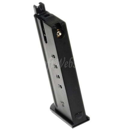 WE (WE-TECH) 27rd Gas Magazine For WE CYBERGUN Thompson Desert Eagle L6 version .50AE Series GBB Pistols Airsoft Black