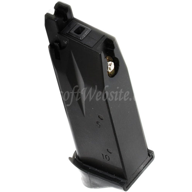 WE (WE-TECH) 17rd Gas Magazine for P99 COMPACT Series GBB Pistols Airsoft Black