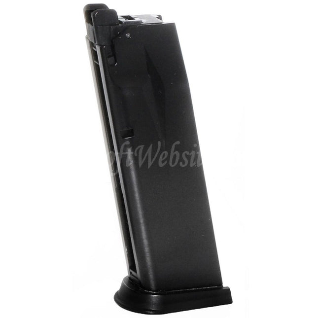 WE (WE-TECH) 24rd Gas Magazine for Cybergun Swiss Arms P229 WE F228 F229 Series GBB Pistols Airsoft Black