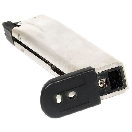 Air Venturi Springfield Armory 25rd Gas Magazine for WE(WE-TECH) Air Venturi Springfield Armory XDM Series GBB Pistols Airsoft Silver