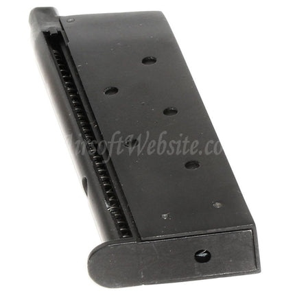 WE (WE-TECH) 13rd Gas Magazine for AW COMPACT NE10 Series / WE Single Stack Mini 1911 Series GBB Pistols Airsoft Black
