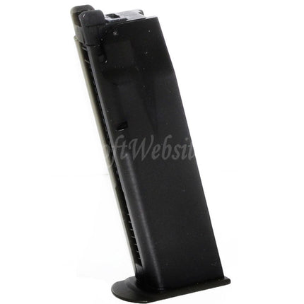 WE (WE-TECH) 26rd Gas Magazine for Cybergun Swiss Arms P226 WE F226 E2 Series GBB Pistols Airsoft Black