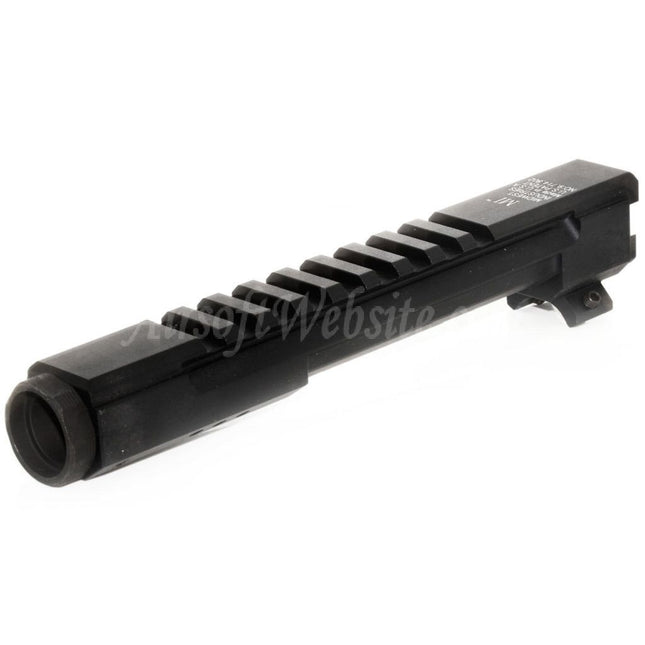 5KU Aluminum 20mm Railed Gas Tube For LCT GHK AK Series AEG GBB Rifles Airsoft Black