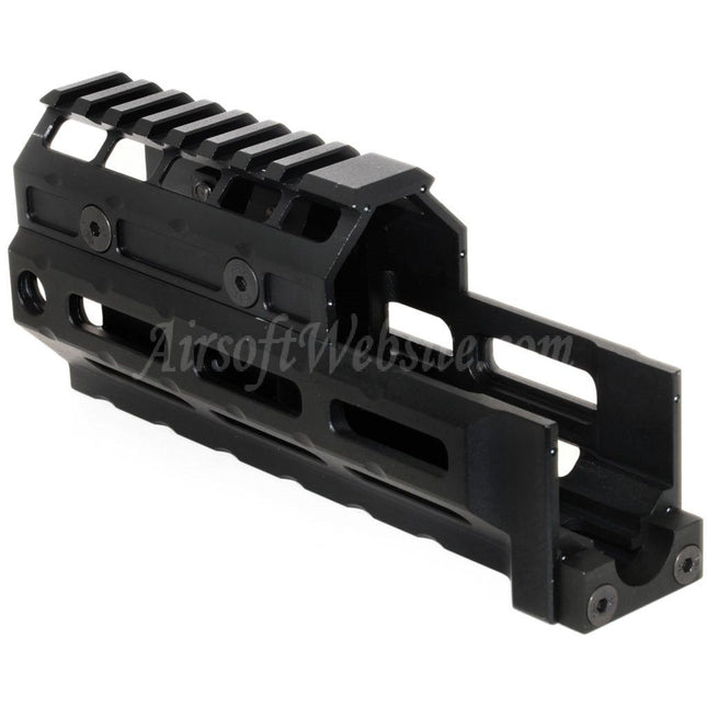 5KU 153mm M-LOK Universal Handguard Kit Rail System for LCT GHK CYMA D-BOYS E&L AK47 AK74 Series Rifles Airsoft Black