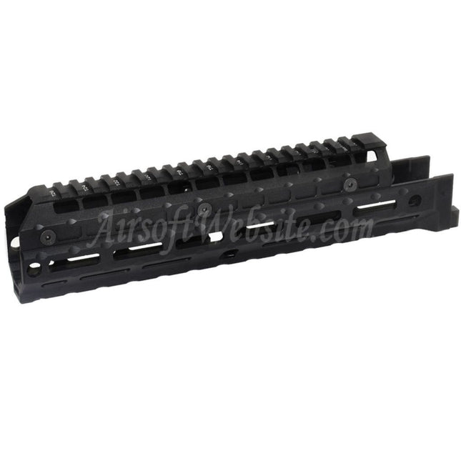 5KU 292mm Extended M-LOK Universal Handguard Kit Rail System for LCT GHK CYMA D-BOYS E&L AK47 AK74 Series Rifles Airsoft Black