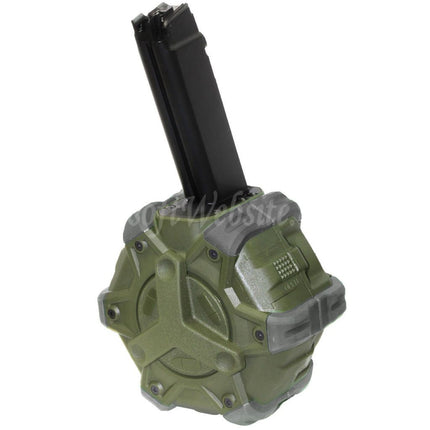 WE (WE-TECH) 350rd Gas Drum Magazine for WE PCC Type 888 888C RARS R5C M4 M16 Series GBB Rifles Airsoft