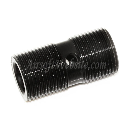 Airsoft Website Barrel Silencer Compensator Adapter -14mm CCW to -14mm CCW Counter-clockwise Thread