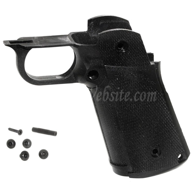 KF Airsoft Polymer Grip For KJ Works AW WE-TECH Tokyo Marui Hi-Capa Series GBB Pistols Black