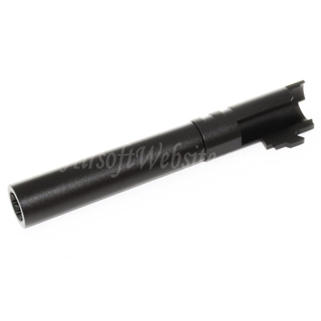 KF Airsoft CNC Aluminum Bull Styled Outer Barrel +11mm CW for AW WE Tokyo Marui Hi-Capa 5.1 GBB Pistols