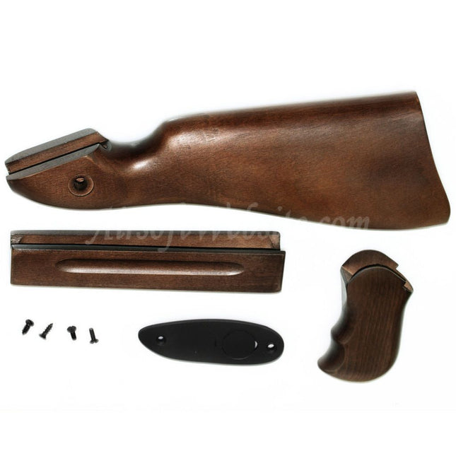 King Arms Real Wood Conversion Kit For King Arms Thompson M1A1 Series AEG Rifles Airsoft