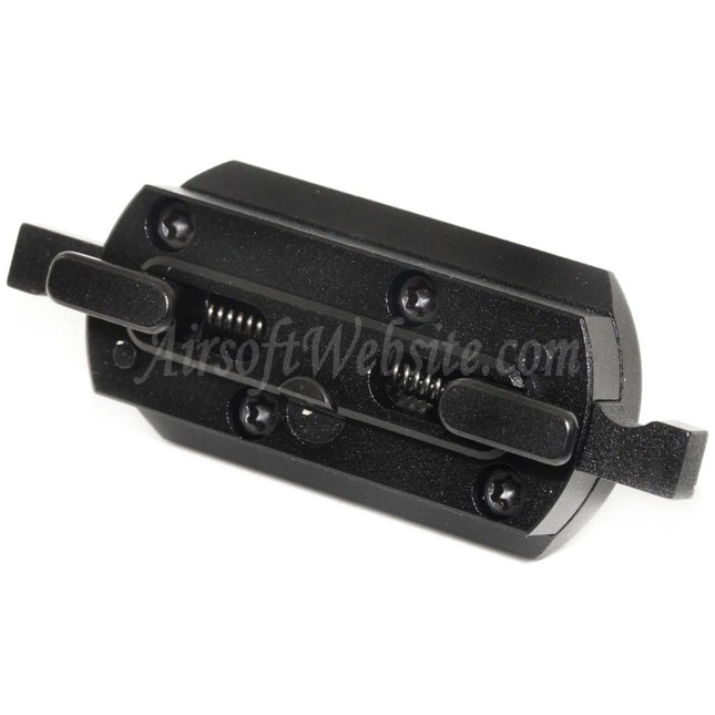 Airsoft Website Metal M-LOK QD Mount Adaptor for Harris Bipod and M-LOK Handguard