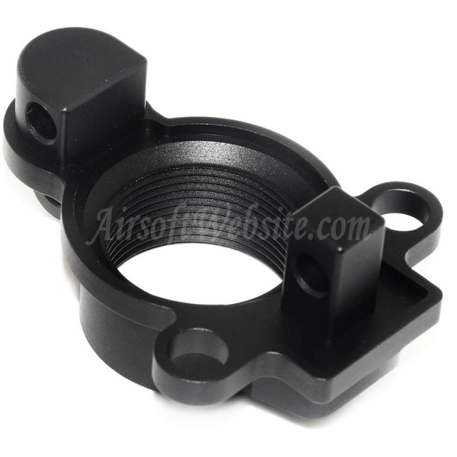 CYMA CNC M4 Stock Adaptor Type-A with QD Sling Mount for Tokyo Marui MP5K AEG Rifles Airsoft Black