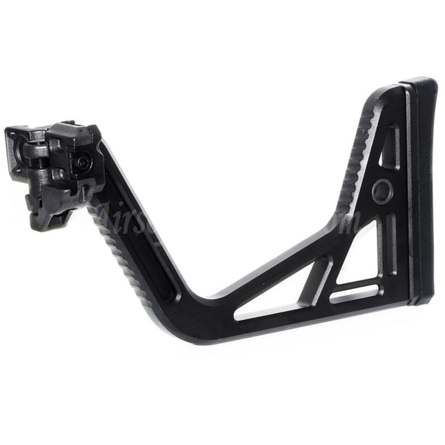 5KU Visor Folding Stock For MCX / MPX M1913 Picatinny Rail System Rifles Airsoft Black