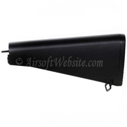 Golden Eagle Fixed Stock For JG6601 M16A3 M4 M16 Series AEG Rifles Airsoft Black