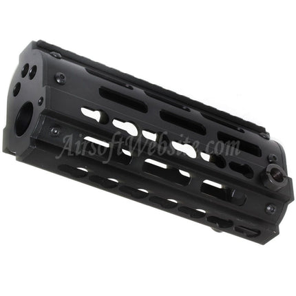 Golden Eagle 170mm FightLite MCR Keymod RAS Handguard Rail System For JG6661 Tokyo Marui M4 Series AEG Rifles Airsoft Black