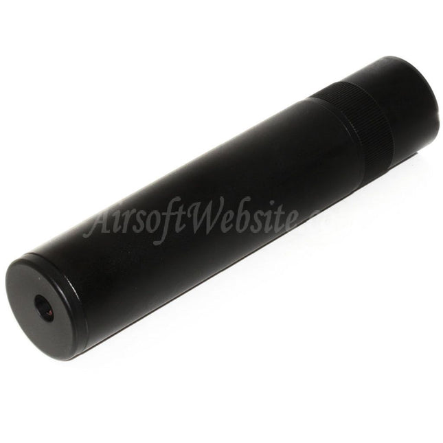 DOUBLE BELL 176mm x 38mm Quick Release Ball Bearing QD Suppressor Silencer Black