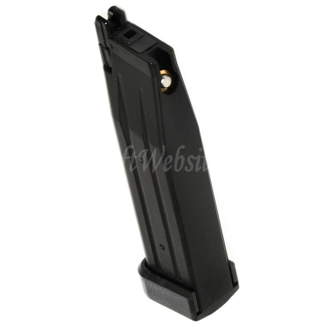 E&C 28rd Gas Magazine for Hi-Capa Series GBB Pistols Airsoft Black