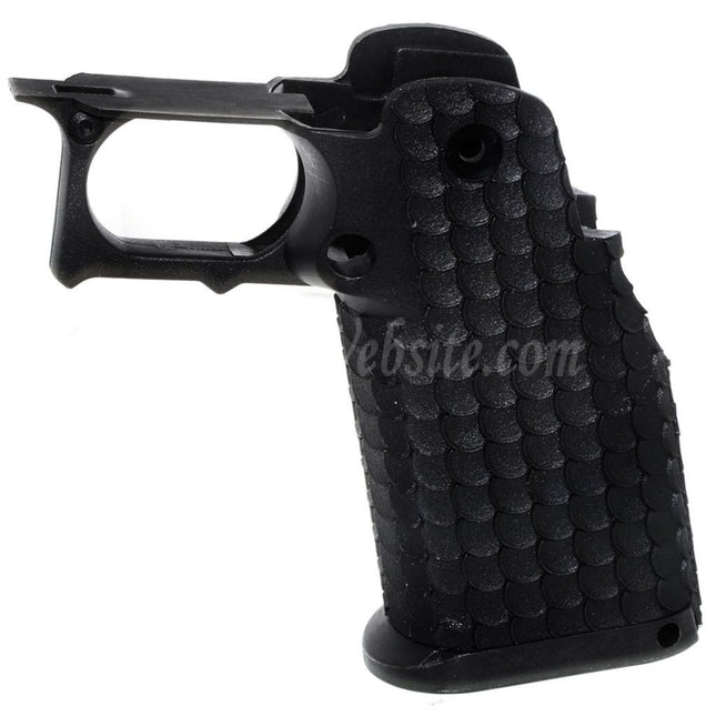 E&C Combat Master Polymer Pistol Grip For E&C Tokyo Marui Hi-Capa Series GBB Pistols Airsoft Black