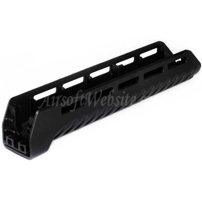 CYMA 265mm Polymer ZHUKOV Style AKM M-LOK Lower Handguard System For CYMA AK Series AEG Rifles Airsoft Black