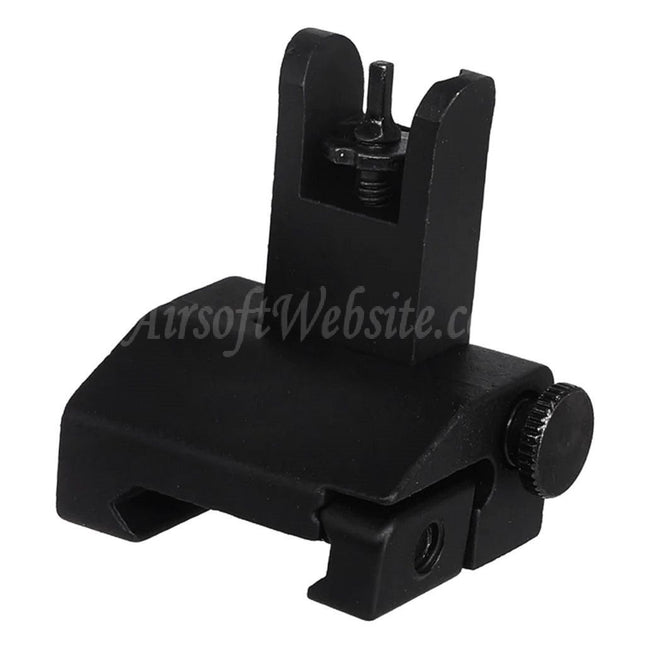 CYMA Metal Flip Up Front Sight For 20mm 1913 Picatinny Rail M4 M16 AEG Rifles Airsoft