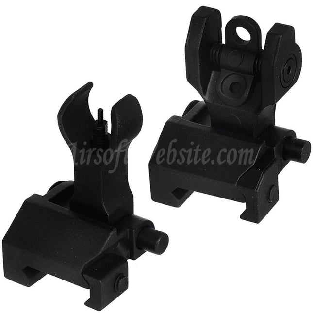 CYMA Metal Flip Up Battle Front Rear Sight For 20mm 1913 Picatinny Rail M4 M16 AEG Rifles Airsoft