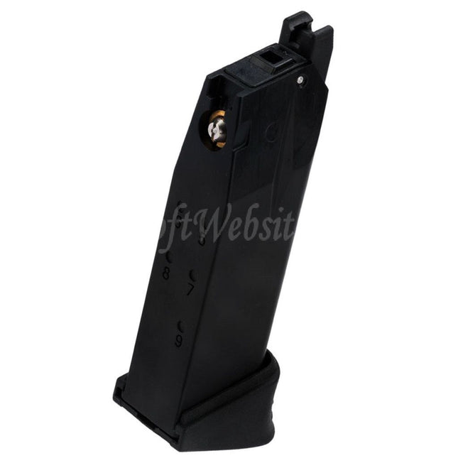 ICS 17rd Gas Magazine Short Type For ICS BLE-XPD BLE-XMK Compact Series GBB Pistols Airsoft Black